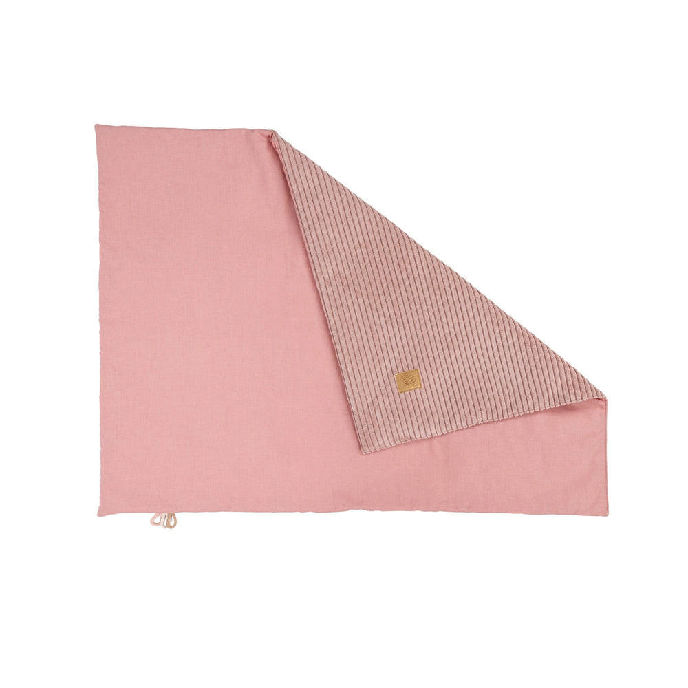 BABYDECKE, Aesthetic, Puderrosa jährlich - Pink, Textil (100/77cm) - MeowBaby