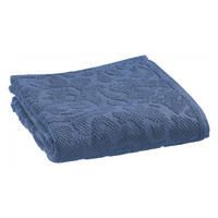 HANDTUCH Gilda tintenblau 50 x 100 cm - Dunkelblau, Textil (50/100cm) - Vivaraise
