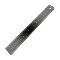 ALULINEAL 150 mm Aluminium Eloxiert Genauigkeitsklasse Eg 1 - Schwarz, Metall (15/2/1cm) - BAUHELD