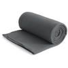 FLEECEDECKE eco-line dunkelgrau 130/160 cm aus 100% recyceltem Material Kettelrand Anti-Pilling - Dunkelgrau, Textil (130/160cm) - wometo