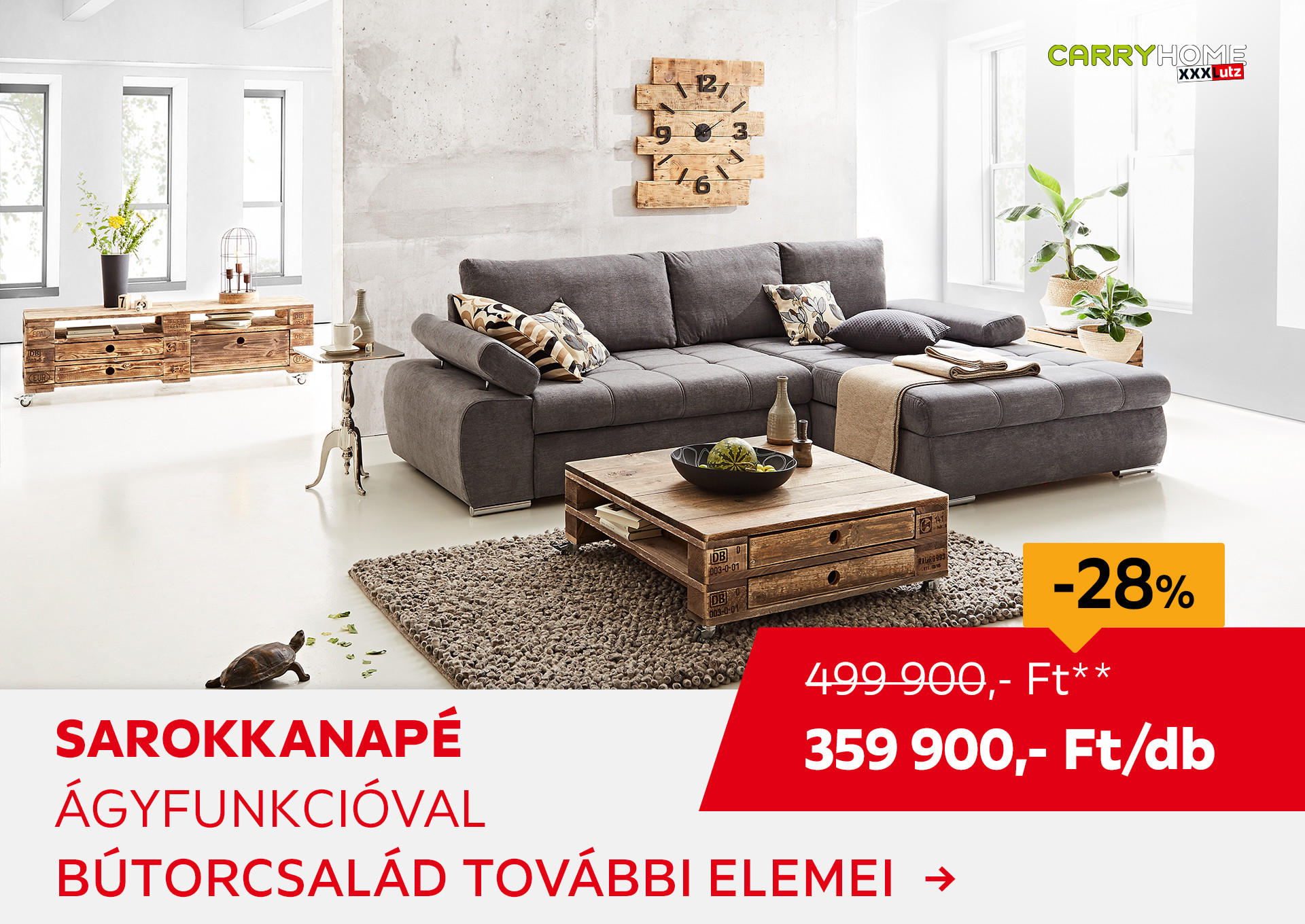 SAROKKANAPÉ Kiemelt termék 499900 Ft.- helyett 359900 Ft.-