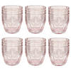 TRINKGLÄSER (6er Set) Victorian 250 ml - Hellrosa, Glas (0.25L) - Butlers
