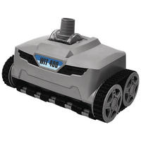 HYDRAULISCHER POOLROBOTER faster Grau - Grau, Kunststoff (34/21/19cm) - Habitat Garten