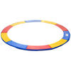 RANDABDECKUNG, PE, Mehrfarbig, Ø244 cm - Multicolor, Kunststoff (244/244cm) - HOMCOM