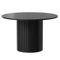 ESSTISCH Zama Schwarz 120 / 120 / 75 cm - Schwarz, Holz/Holzwerkstoff (120/120/75cm) - Feldmann-Wohnen