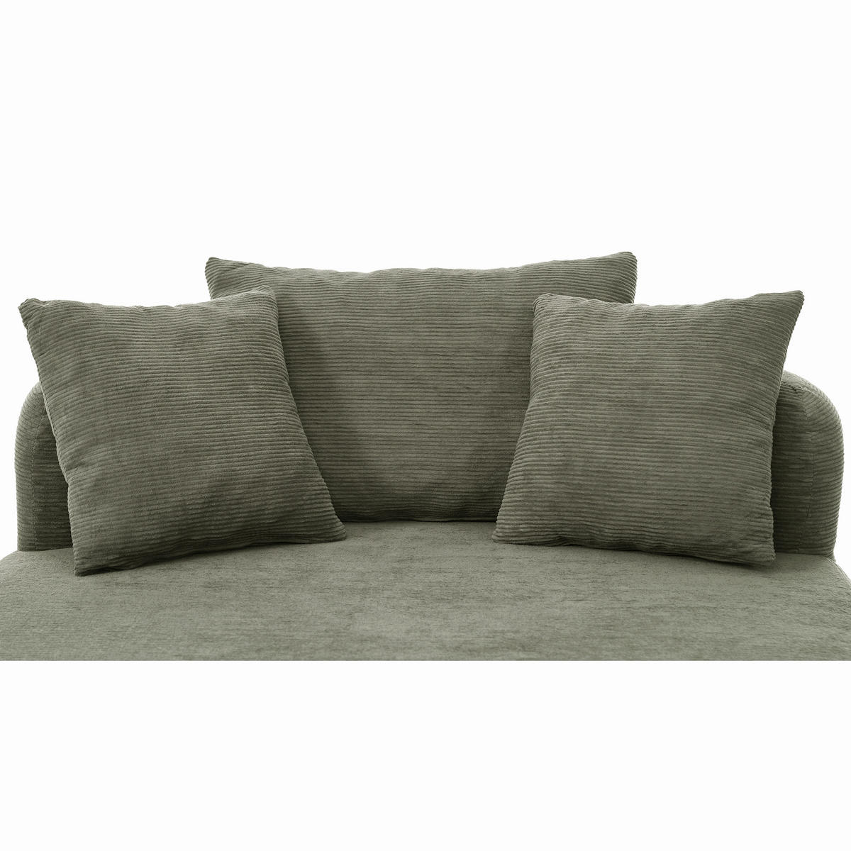 XXL-SESSEL montagefrei mit 122 cm Sitztiefe, DE-42520, Grün - Grün, Textil (170/83/112.5cm) - ComfortXL