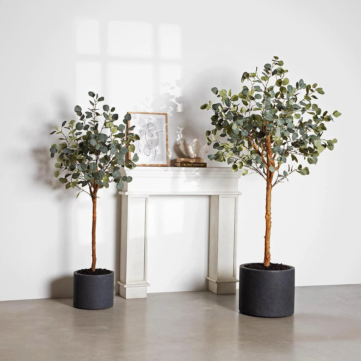 EUCALYPTUS Künstlicher Eucalyptus Baum - Parla 150 cm - Grün, Kunststoff (150cm) - aplanta