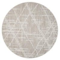 KURZFLOR-TEPPICH Clasico 9162 Beige 200 cm Rund - Beige, Textil (200/200cm) - carpet city