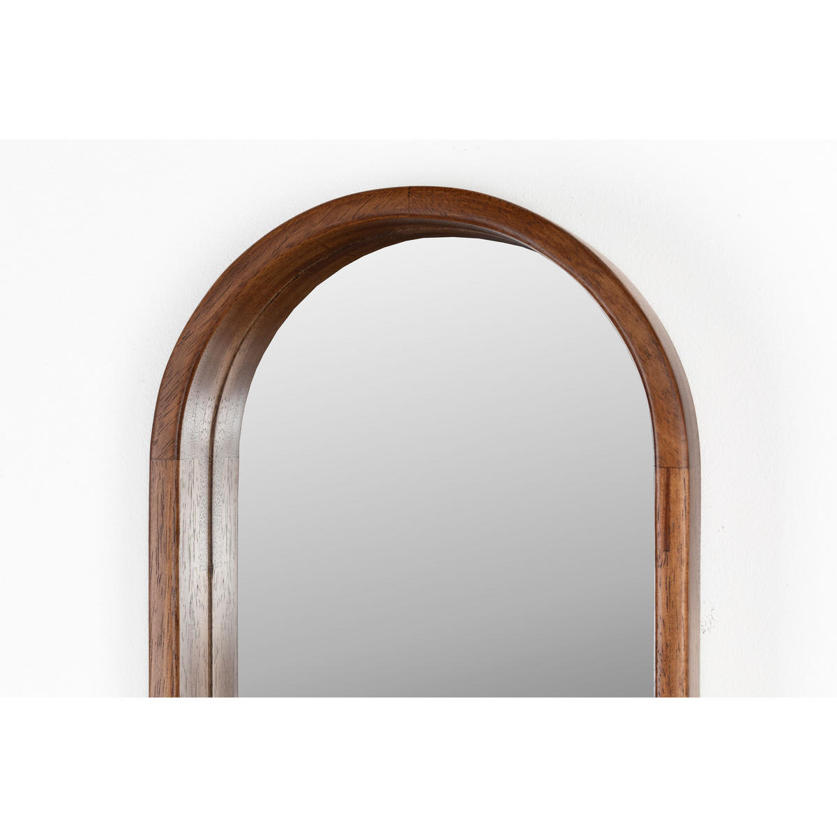 WANDSPIEGEL Nyko Spiegel/ Oval 120x24 cm Braun - Beige, Holz (24/120/5cm) - Housecraft Living