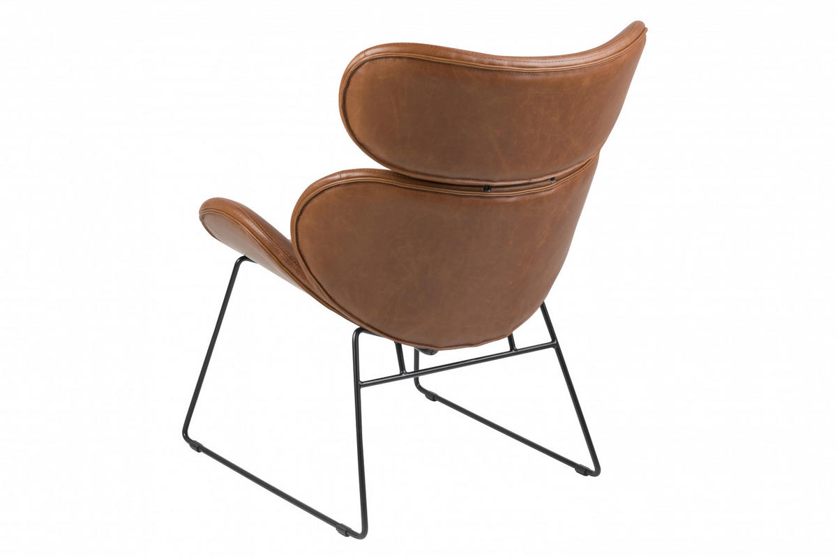 SESSEL cognac farben - Braun, Holzwerkstoff (69/90/80cm) - ebuy24