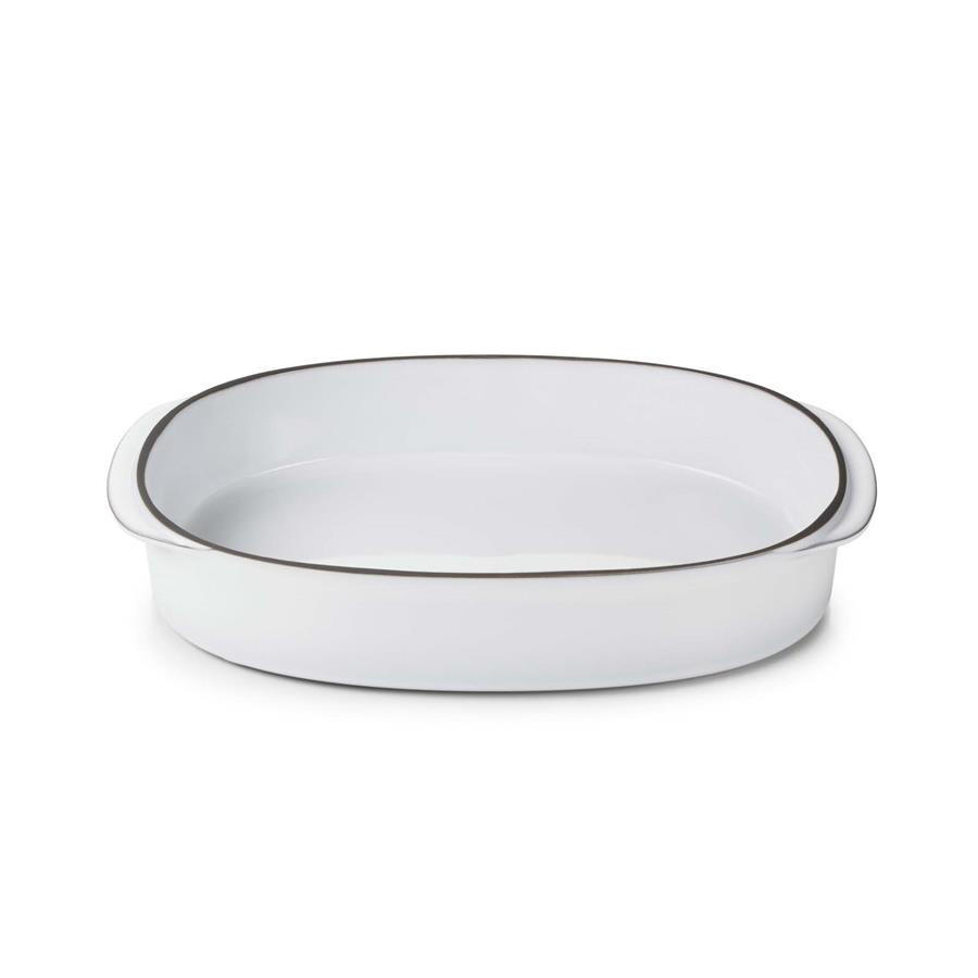 Revol Porcelaine France Auflaufform Weiß 25x6.5x34 cm