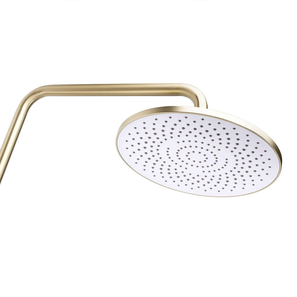 DUSCHGARNITUR Rea Drop Brush Gold - Goldfarben, Metall (15/145/13cm) - REA