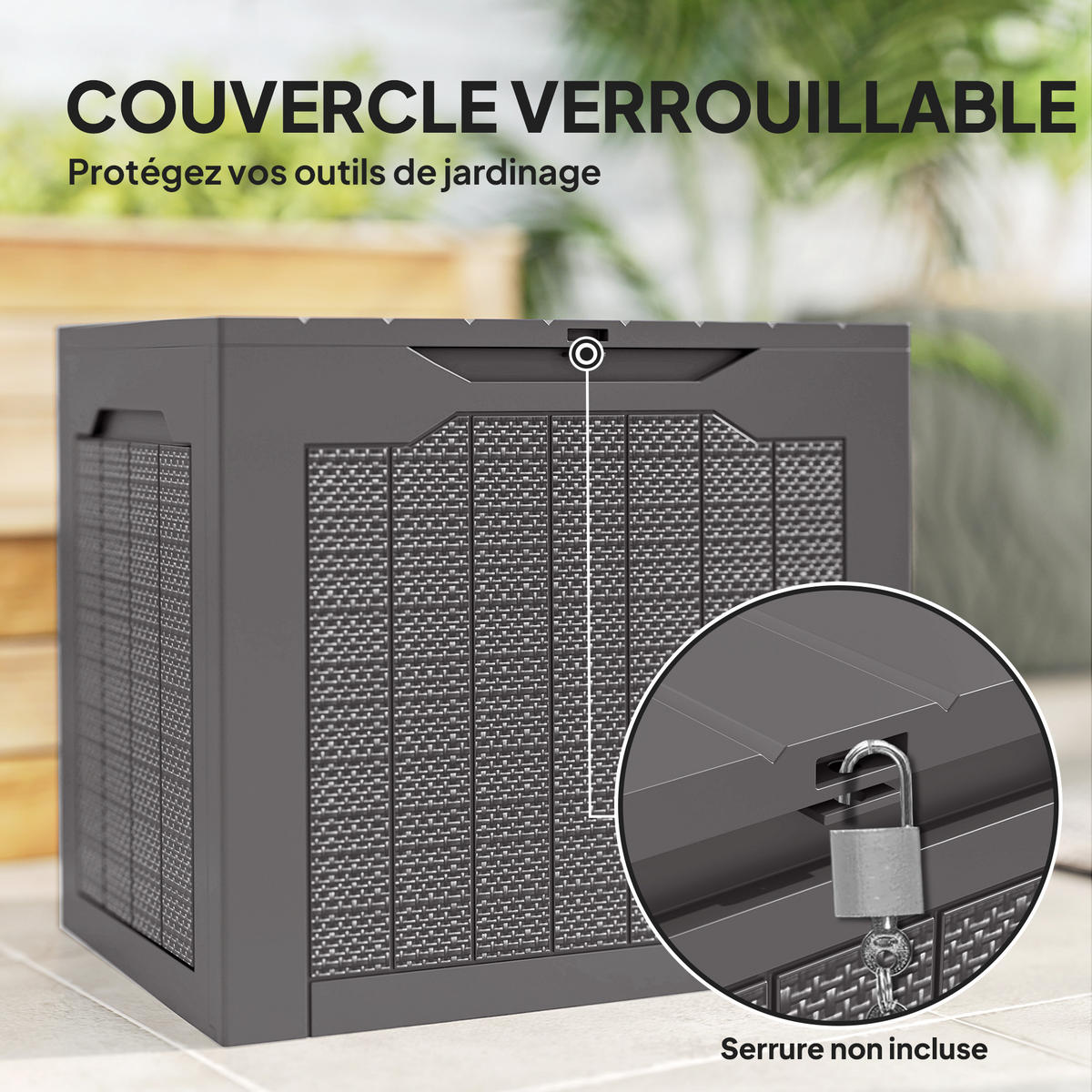 KISSENBOX DE-18682 Braun - Braun, Kunststoff (41/50/56cm) - ComfortXL