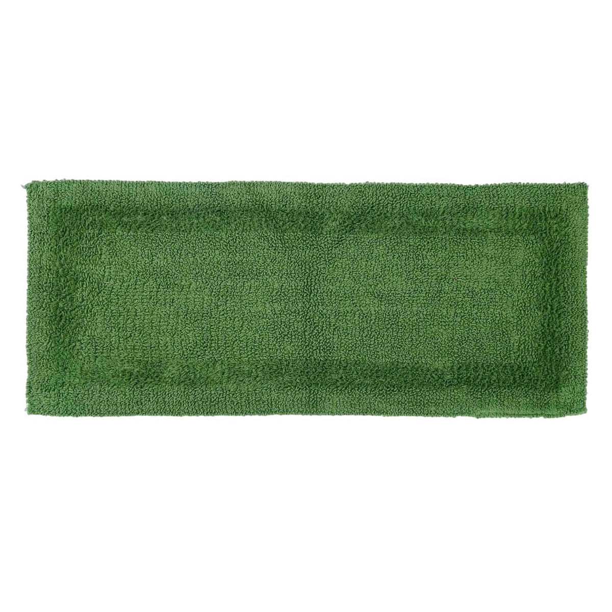 BADEMATTE 40/100 cm, 100% Baumwolle, wendbar - Smaragdgrün, Textil (40/100cm) - Homescapes