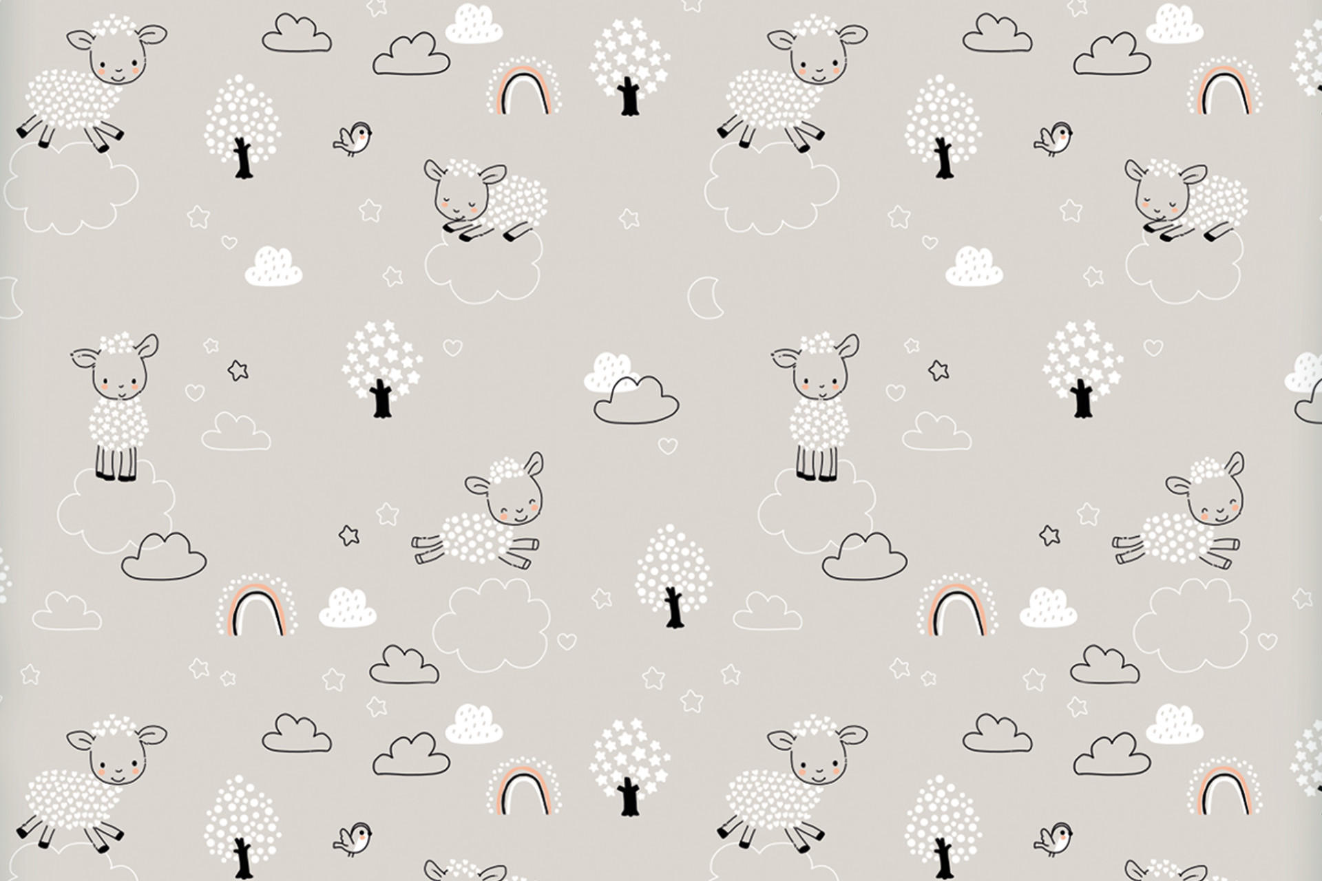 Babyzimmertextilien-Serien-CosySheep