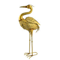 FIGURA, kov, zelená - zlatá, kov (20/45/50cm) - Mondex