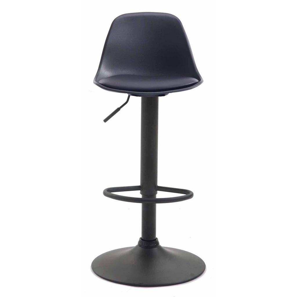 Thumbnail - CLP Barhocker, Schwarz, Kunststoff, 39x82x43 cm, Esszimmer, Barmöbel, Barhocker