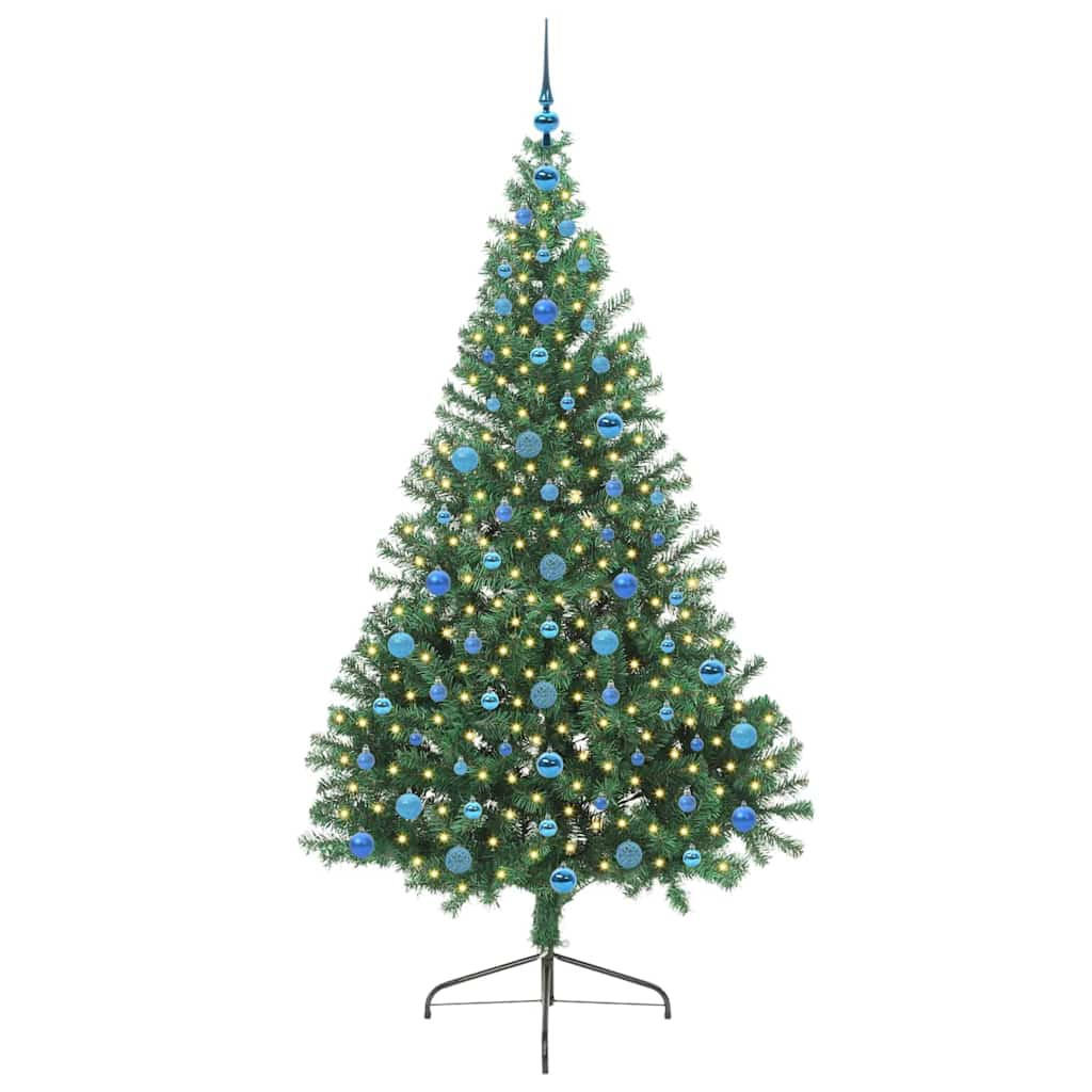vidaXL Weihnachtsbaum Grün 210 cm