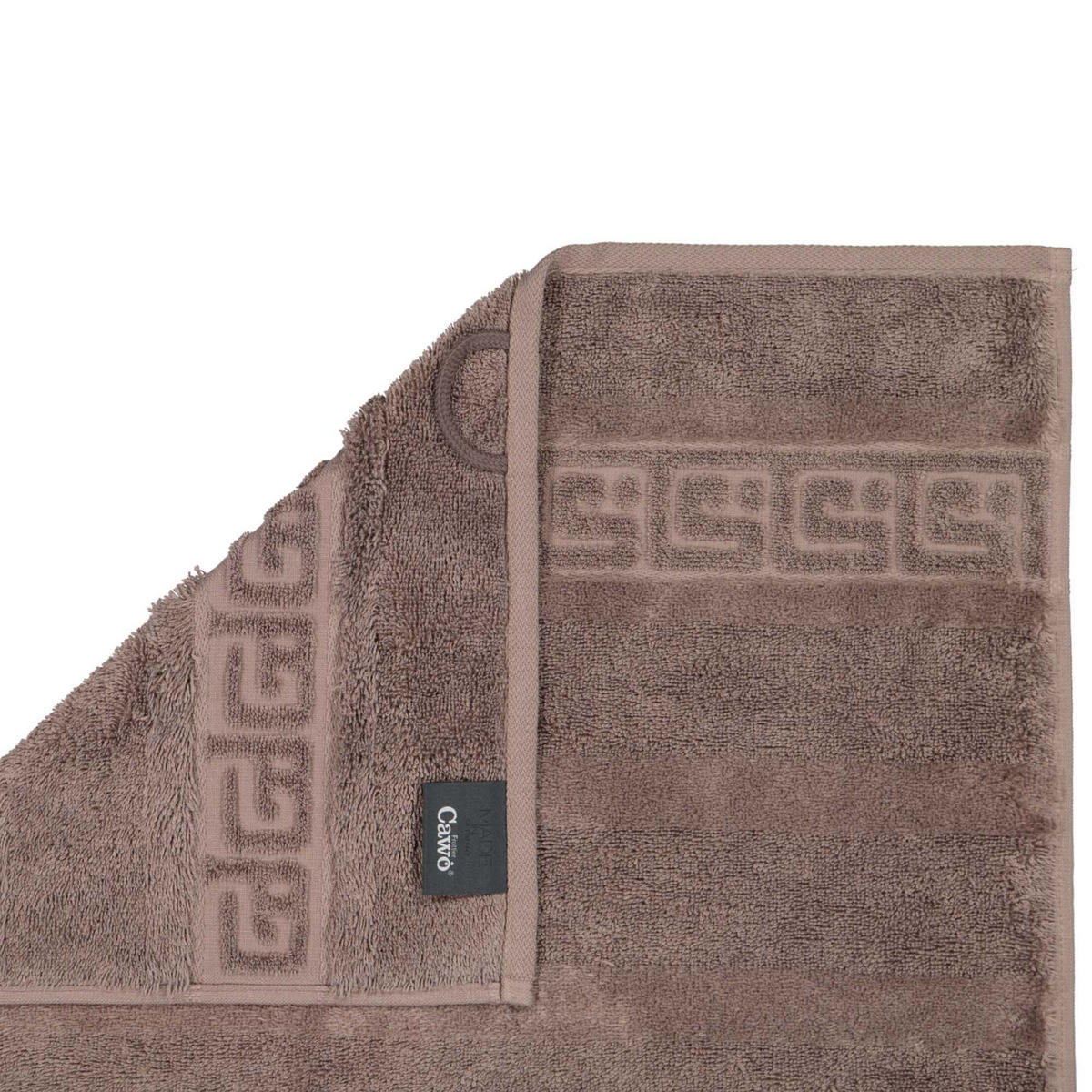 GÄSTETUCH 6er Pack 100% Baumwolle, Walnuss, 30 x 50 cm - Braun, Naturmaterialien (30/40cm) - Cawoe