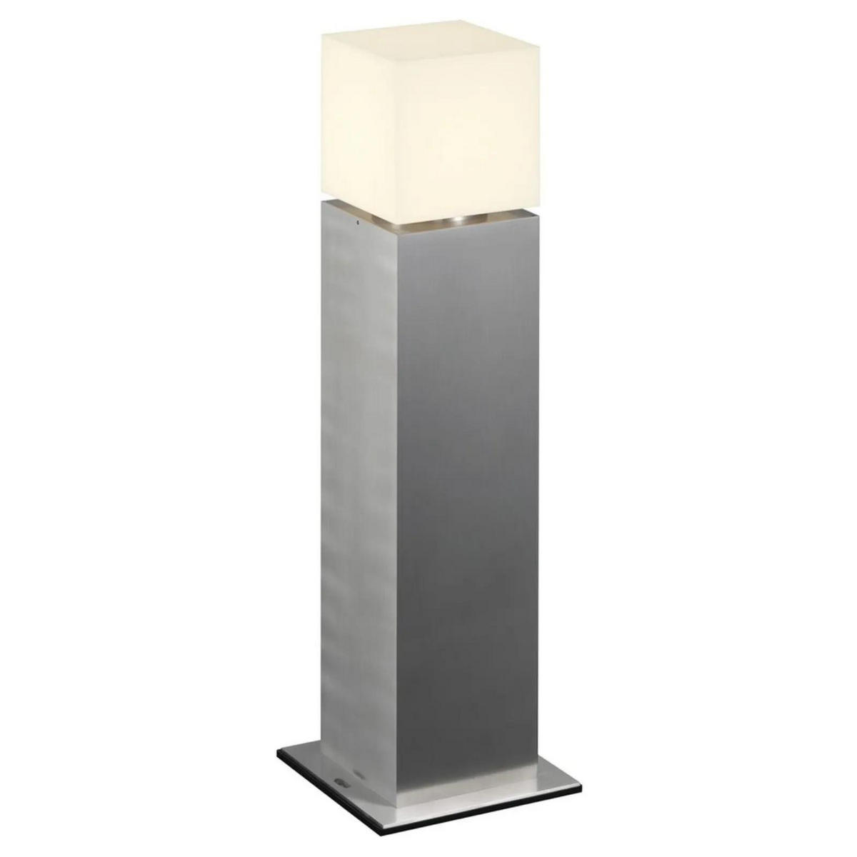 WEGELEUCHTE Square Aluminium-gebürstet - Alufarben, Metall (13/13/60cm) - SLV