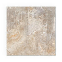 GLASPLATTE für Kamin 50x50 cm - Beige, Glas (50/50/0.4cm) - TULUP