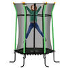 KINDERTRAMPOLIN - Grün, Kunststoff/Metall (163.5/163.5cm) - HOMCOM