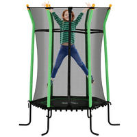 KINDERTRAMPOLIN - Grün, Kunststoff/Metall (163.5/163.5cm) - HOMCOM