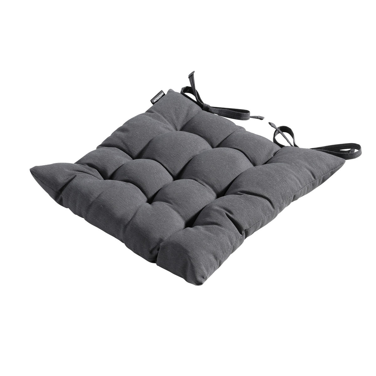 SITZKISSEN Panama 46/46 cm 4er-Set - Grau, Textil (46/6/46cm) - Madison