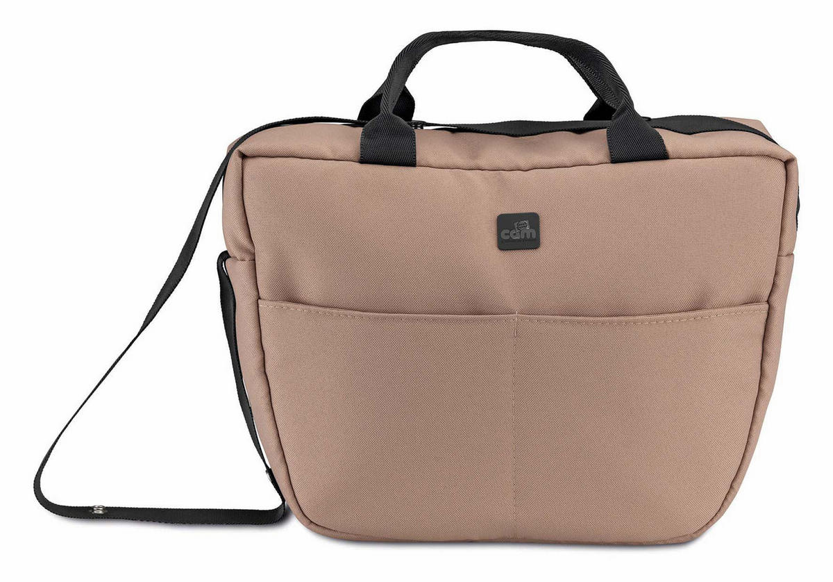 KOMBI-KINDERWAGEN Techno Babila 2in1, klappbar - Braun, Kunststoff (53/93/111cm) - Cam il Mondo del Bambino S.p.A.