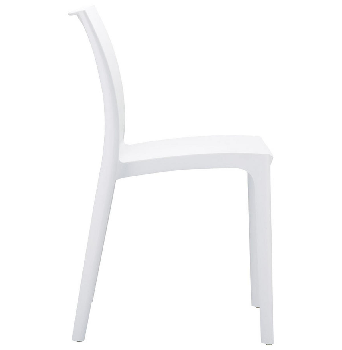 STUHL ENZO weiß - Weiß, Kunststoff (44/81/45cm) - Légia Home