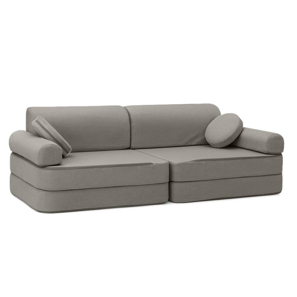 MODULSOFA FüR KINDER, Outzy, dunkelgrau - Dunkelgrau, Textil (160/24/24cm) - MeowBaby