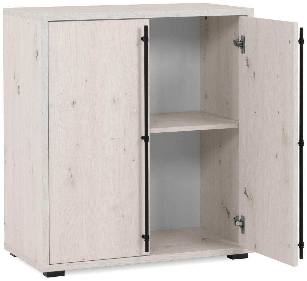 KOMMODE Almo 39/75/85 cm - Weiß, Holzwerkstoff (75/85/39cm) - Finori GmbH