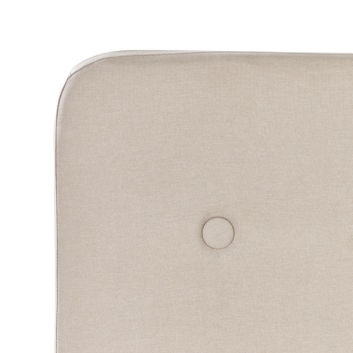 POLSTERBETT 90/200 cm Beige Rennes - Beige, Textil (90/200cm) - Beliani