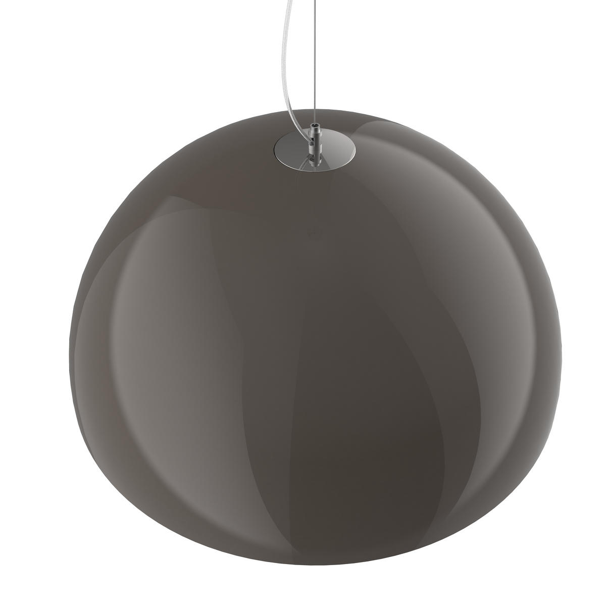 HÄNGELEUCHTE - Graubraun, Metall (60/60/30cm) - Lumicom