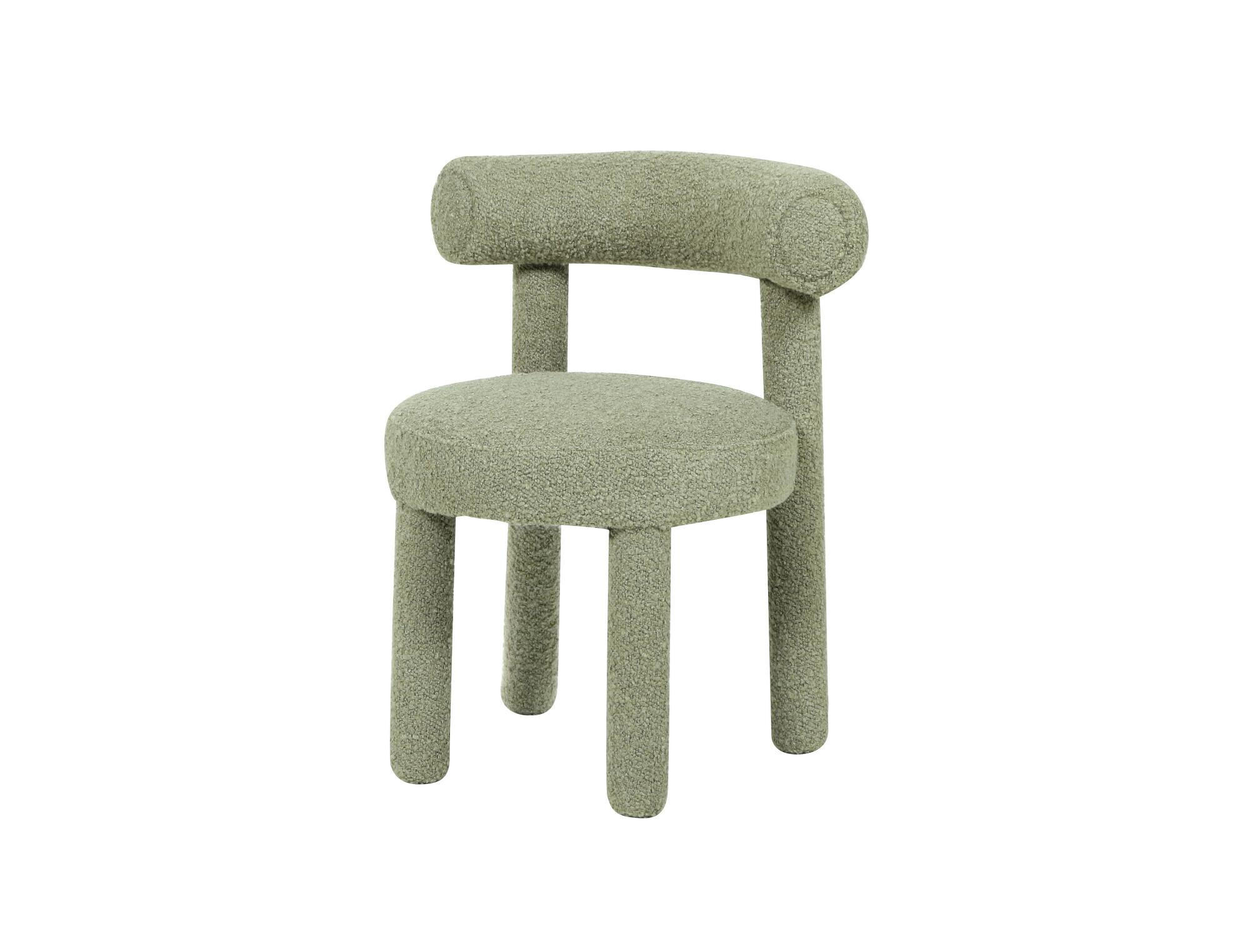 ESSZIMMERSTUHL LEITH Grün 62x58x80 cm - Grün, Textil (62/80/58cm) - FURNLUX