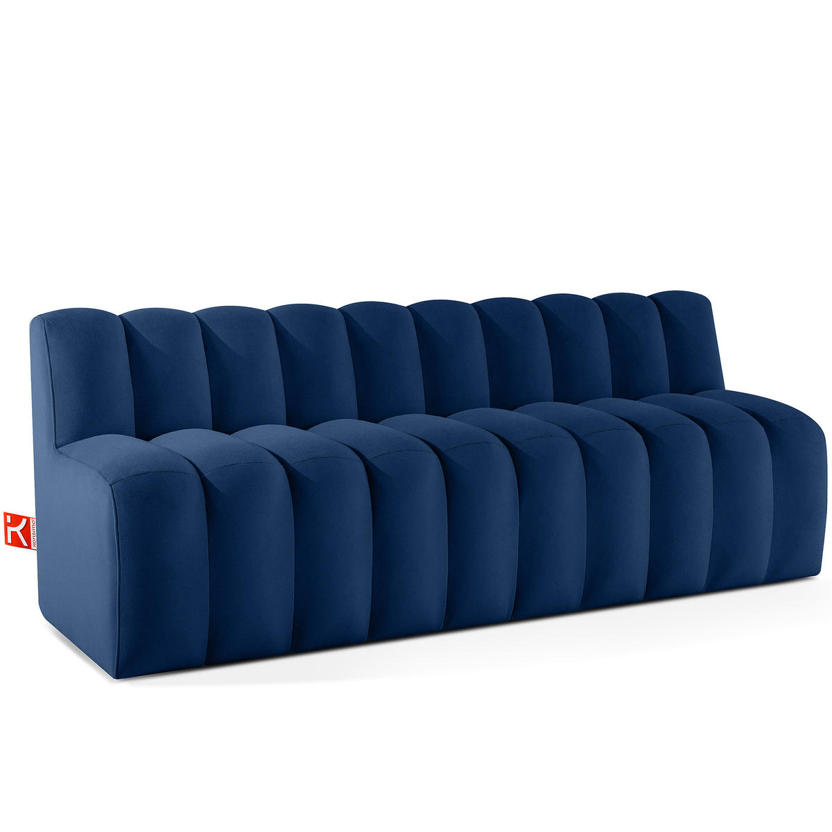 ESSZIMMERBANK CORDA, Dunkelblau - Dunkelblau, Holz/Holzwerkstoff (203/78/71cm) - KONSIMO®