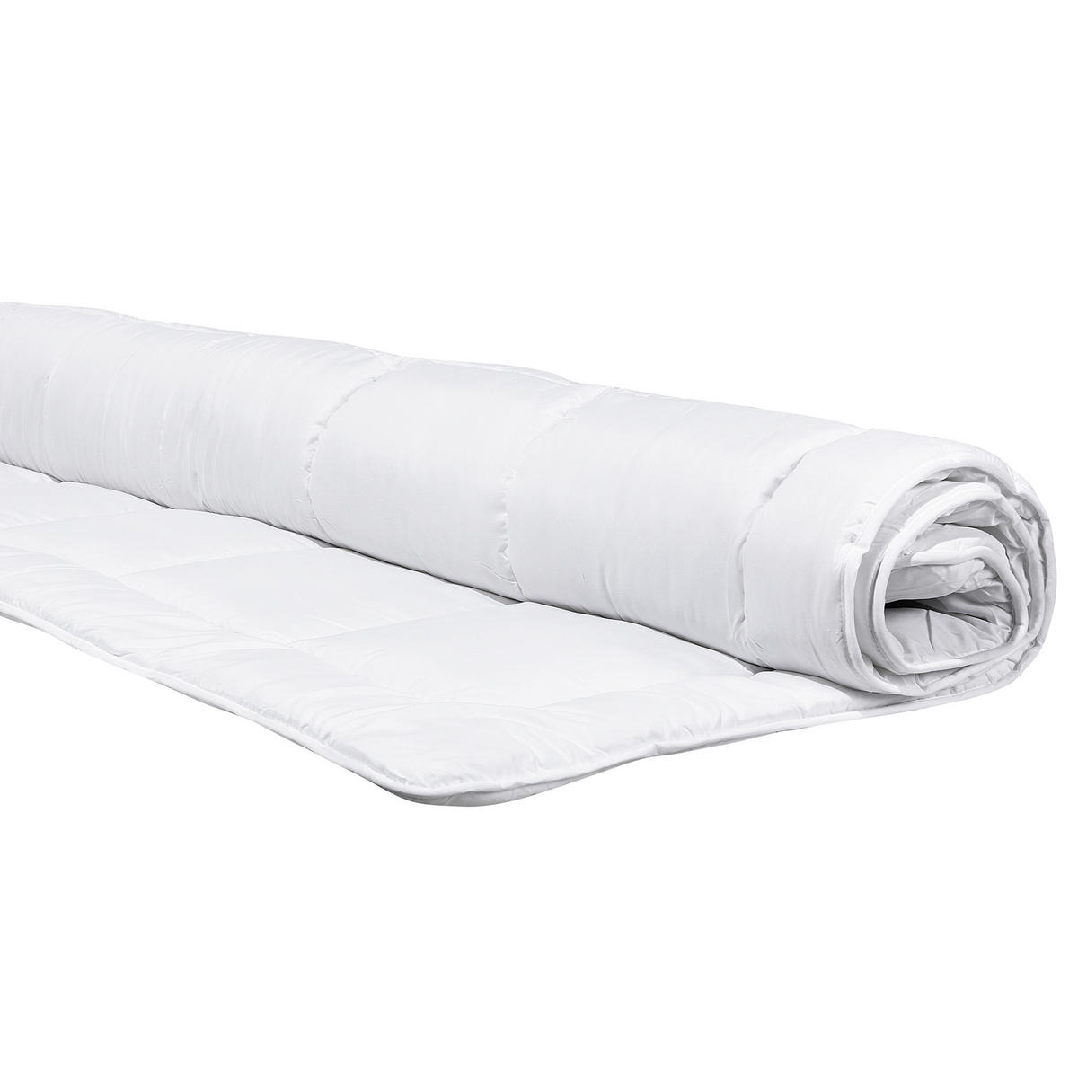 PŘIKRÝVKA Polyester Extra Teplá 200/220 cm Lemberg - bílá, textil (200/220cm) - Beliani