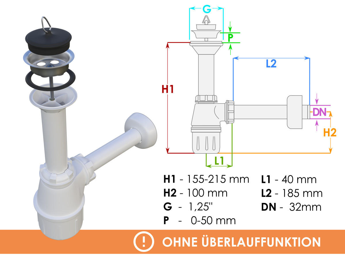 BADMÖBEL-SET Kertos I - Goldfarben/Schwarz, Holzwerkstoff/Metall (100/57/45cm) - MIRJAN24