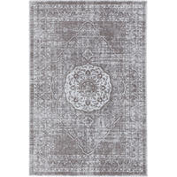 FLACHGEWEBETEPPICH Frencie Grau 80x165 cm - Grau, Textil (80/165cm) - benuta Nest