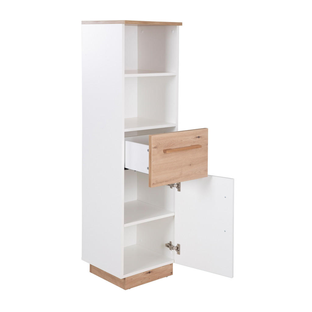Thumbnail - Roba Standregal, Weiß, Holzwerkstoff, Rechteckig, 39.5x150x42 cm, Kinder- & Jugendzimmer, Kindermöbel, Kinderregale