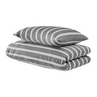 BETTWÄSCHESET Colorado - Renforcé - 2-teilig - 135x200cm - Dunkelgrau - Dunkelgrau, Textil (135/200cm) - Uncover by Schiesser