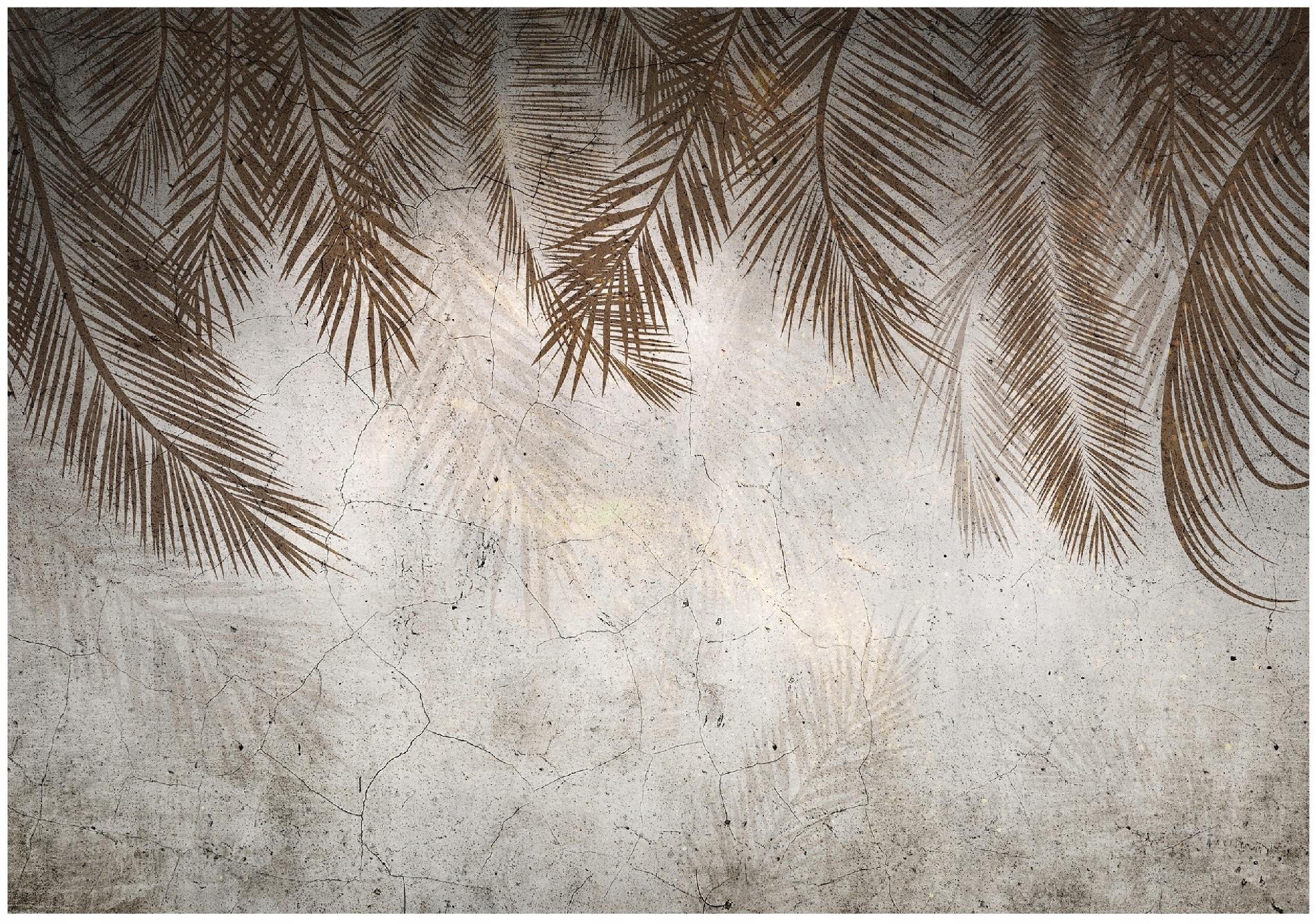 FOTOTAPETE Blätter Natur Vliestapete Tapete 200x140 - Multicolor, Papier (200/140cm) - Wallarena