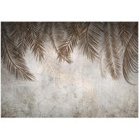 FOTOTAPETE Blätter Natur Vliestapete Tapete 350x250 - Multicolor, Papier (350/250cm) - Wallarena