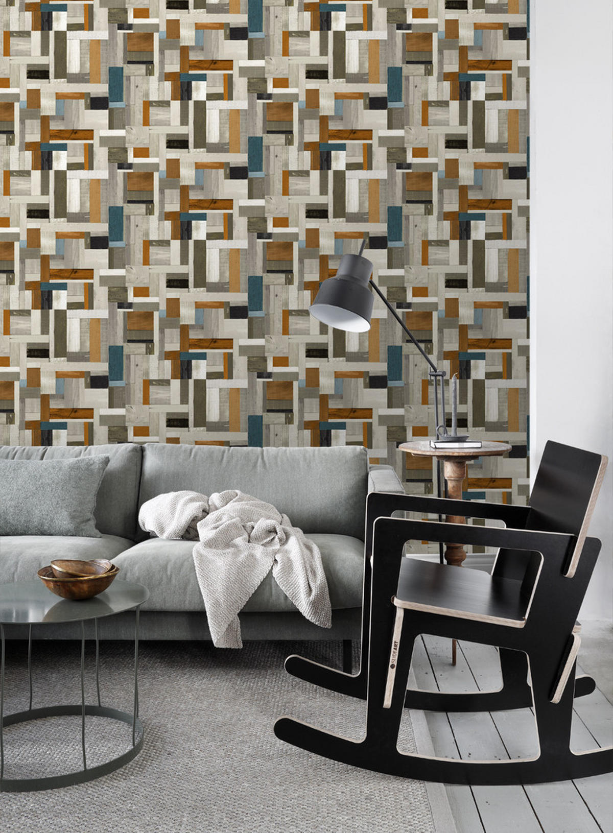 TAPETE Holz-Optik 53 cm x 10.05 m - Braun, Papier (53/1000cm) - ESTAhome