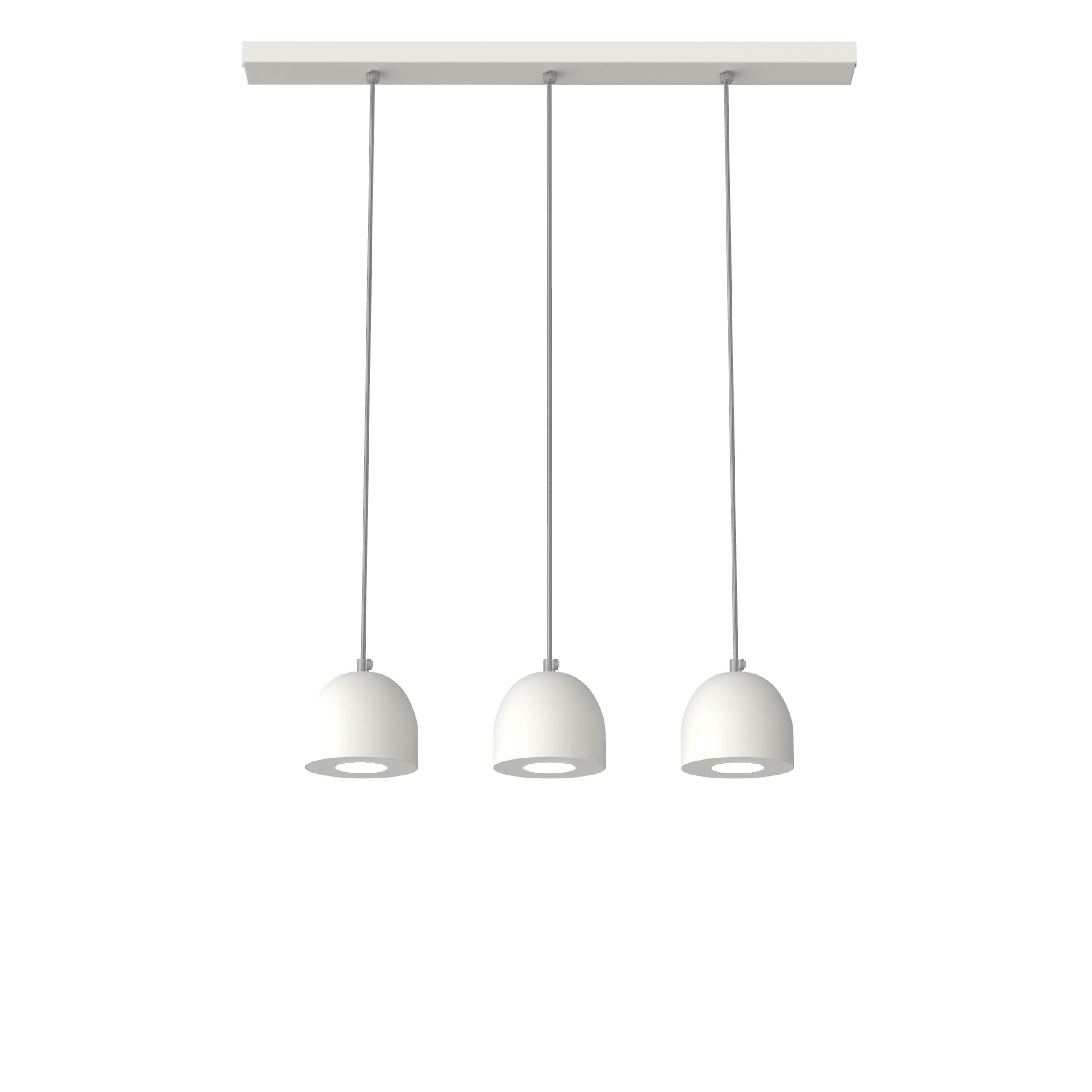 HÄNGELEUCHTE - Weiß, Metall (6.5/69/120cm) - Lumicom