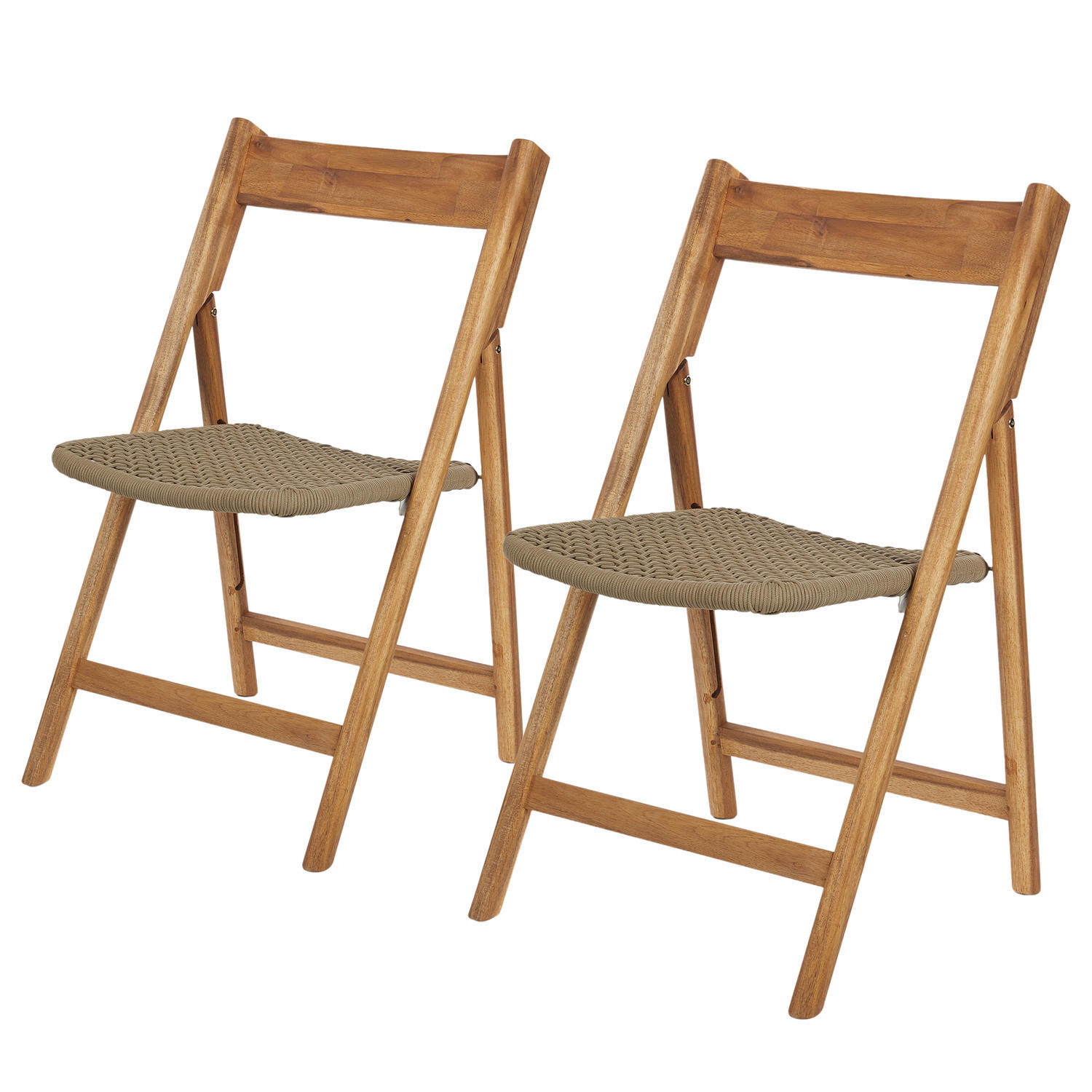 KLAPPSTUHL (2er-Set) Boho Garden - Braun, Holz (49/84/54cm) - Butlers