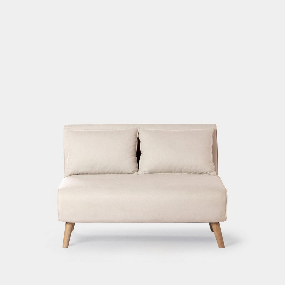 SCHLAFSOFA Noa Beige 117 cm x 79 cm - Beige, Textil (117/79/75cm) - Klast Home