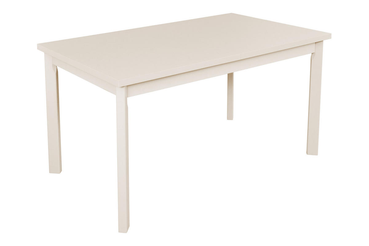 ESSTISCH Max 5 P - Beige/Cappuccino, Holz (80/120/78cm) - Leaf Design