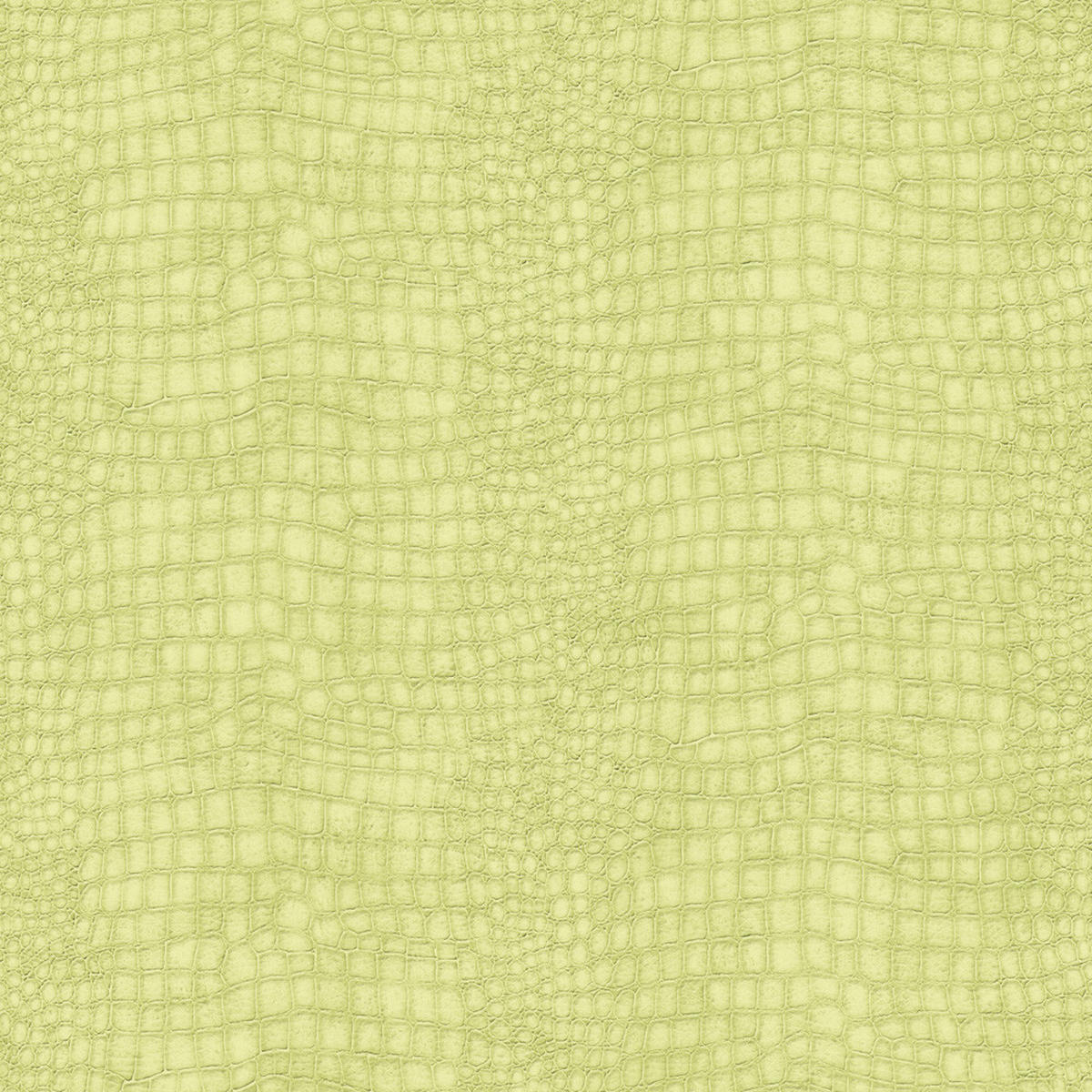 VLIESTAPETE Krokodil Grün - Grün, Papier/Kunststoff (52/1000cm) - Boutique