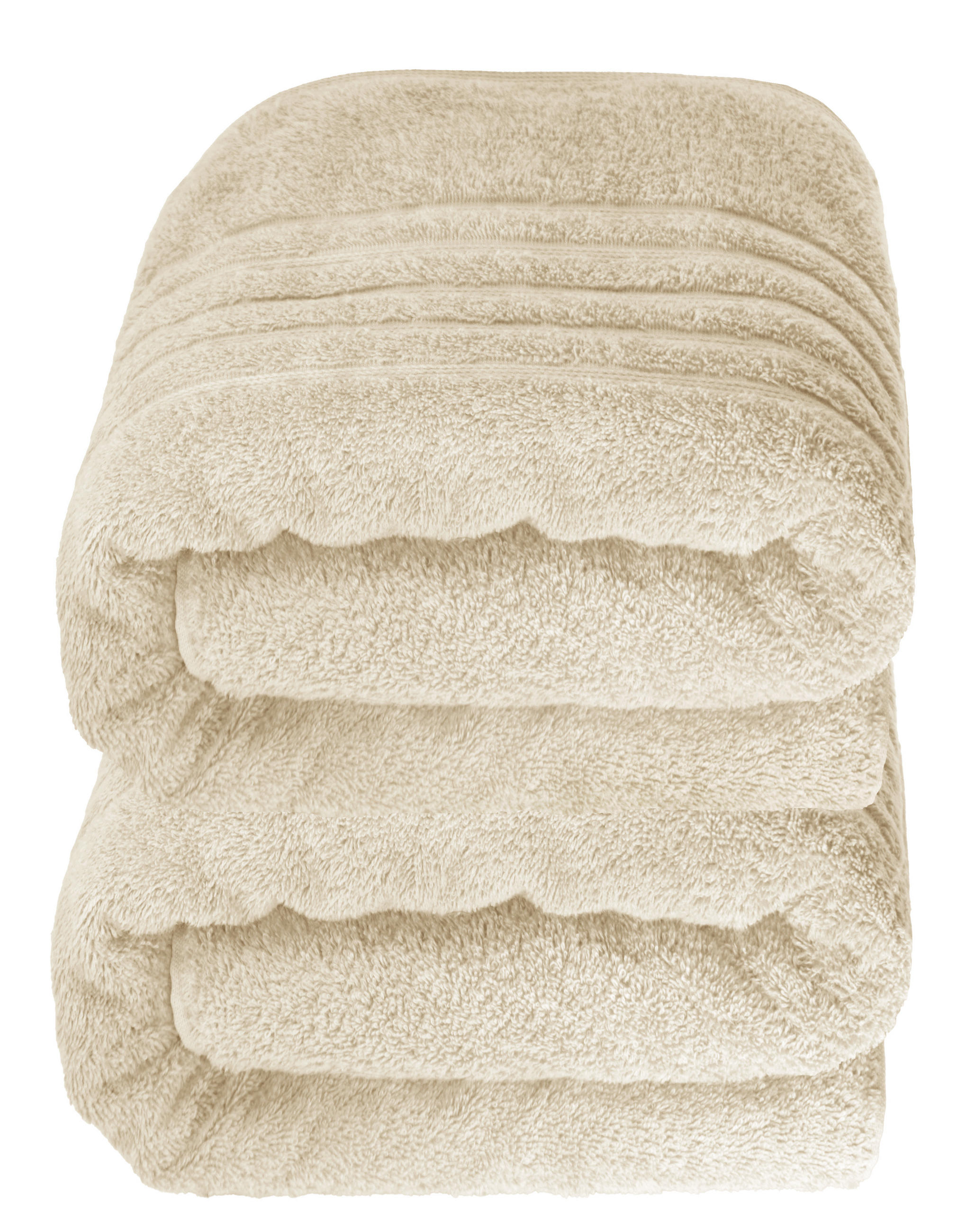 SAUNATUCH 80x200 cm 2er Set London Natur - Naturfarben, Textil (80/200cm) - Lashuma
